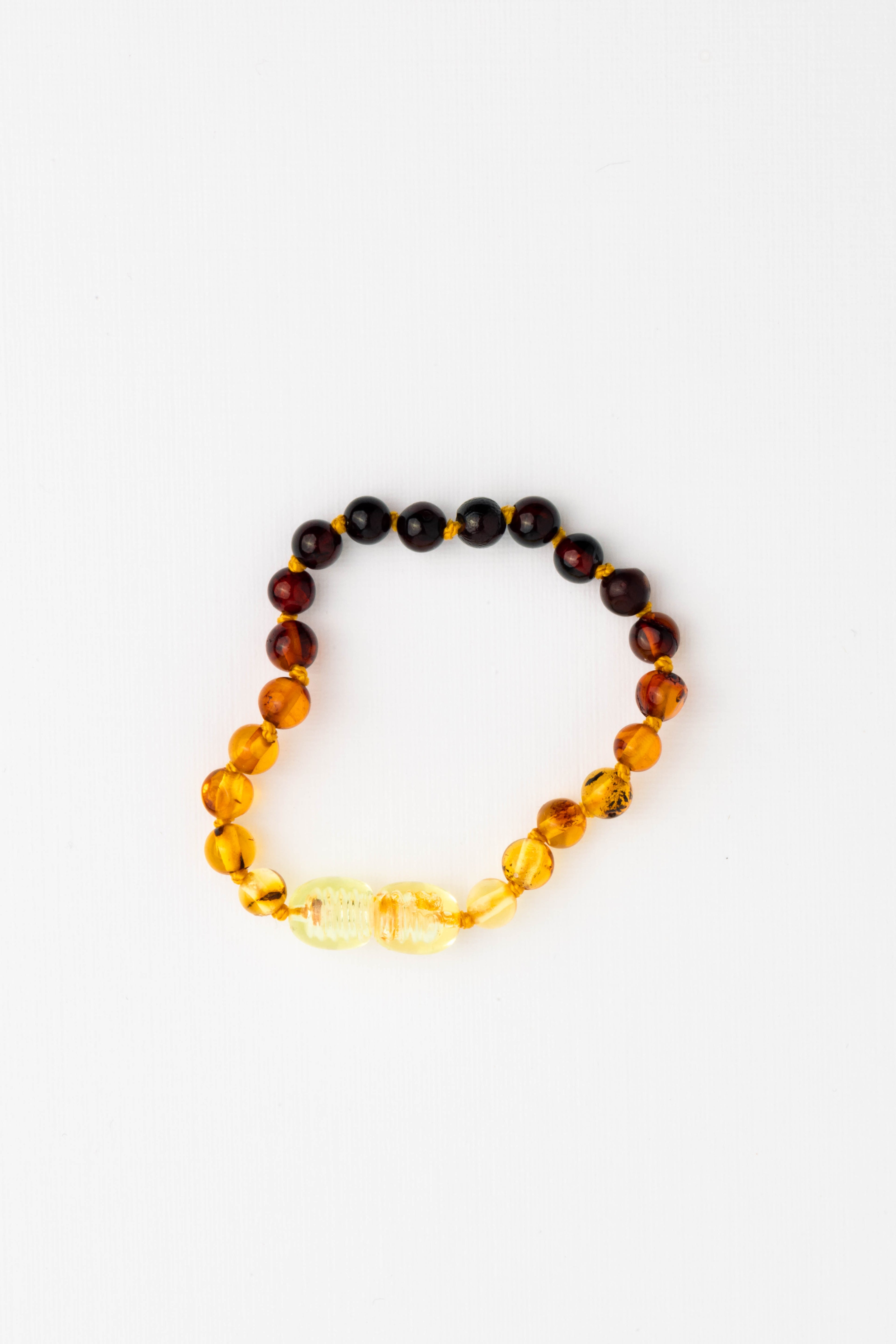 Pulsera de Piedra Natural Ámbar Baby