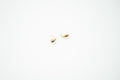 Aretes baño de oro 18k dorados tipo gota