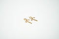 Aretes acero inoxidable WATERPROOF moño