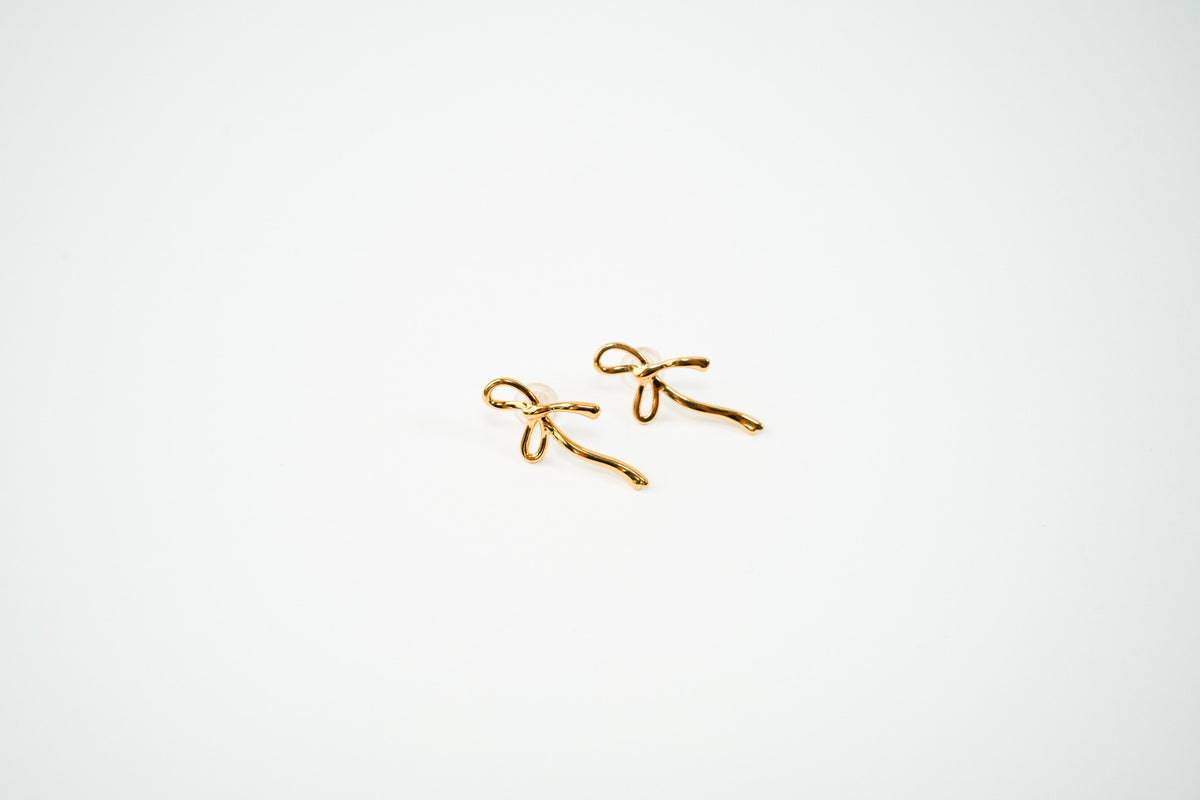 Aretes acero inoxidable WATERPROOF moño