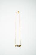 Inicial baño de oro 18k para collar o pulsera plateada lisa