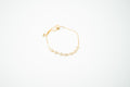Pulsera de plata .925 bañada en oro 18k  ajustable estrella con zirconia dorada